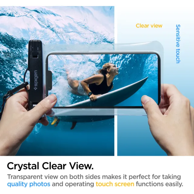 【Spigen】SGP AquaShield A610 漂浮款 手機防水袋(1入)