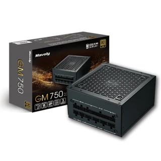 【Mavoly 松聖】GM650 電源供應器(金牌/五年保固)