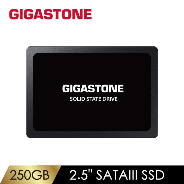 【GIGASTONE 立達】250GB SATA III 2.5吋 ssd高效固態硬碟(讀500M / 寫420M)