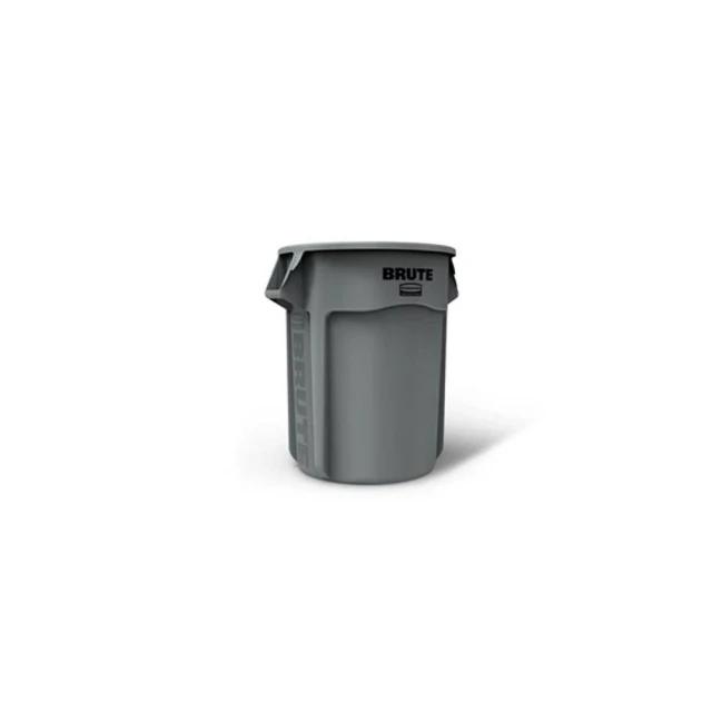 Rubbermaid BRUTE儲物桶208L 灰色(FG265500GRAY)