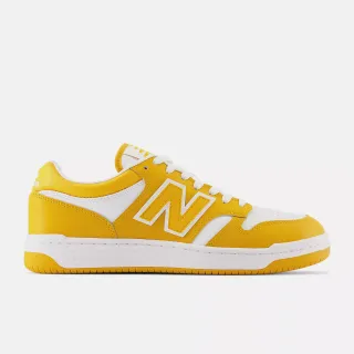 【NEW BALANCE】VIP限定 NB 480 復古運動鞋 休閒鞋 男鞋 女鞋 黃白色(BB480LWA-D)