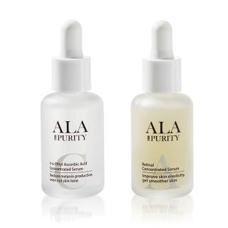 【ALA PURITY 翼】晨曦嫩白C原液精華+星夜修護A原液精華