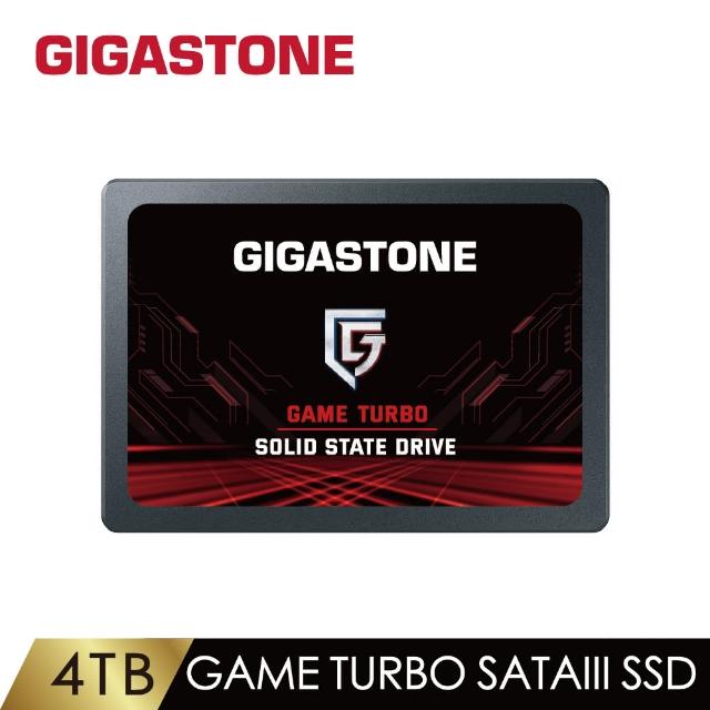 【GIGASTONE 立達】Game Turbo 4TB SATA III 2.5吋 ssd固態硬碟(讀540M/寫510M)