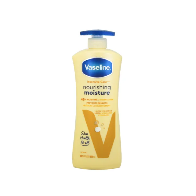 【Vaseline 凡士林】身體潤膚乳液600ml(多款任選_平行輸入)