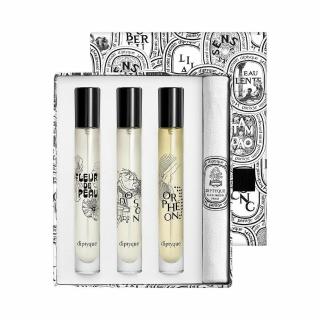 【Diptyque】淡香精三件體驗禮盒 10mlx3(爵夢/肌膚之華/杜桑.國際航空版)