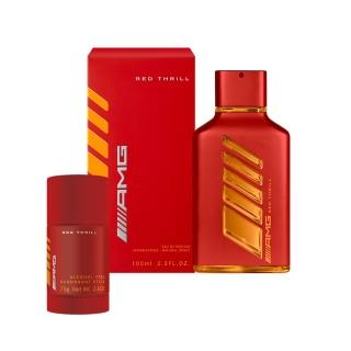【Mercedes-Benz 賓士】AMG極速紅淡香精100ml(贈隨機體香膏75g.專櫃公司貨)