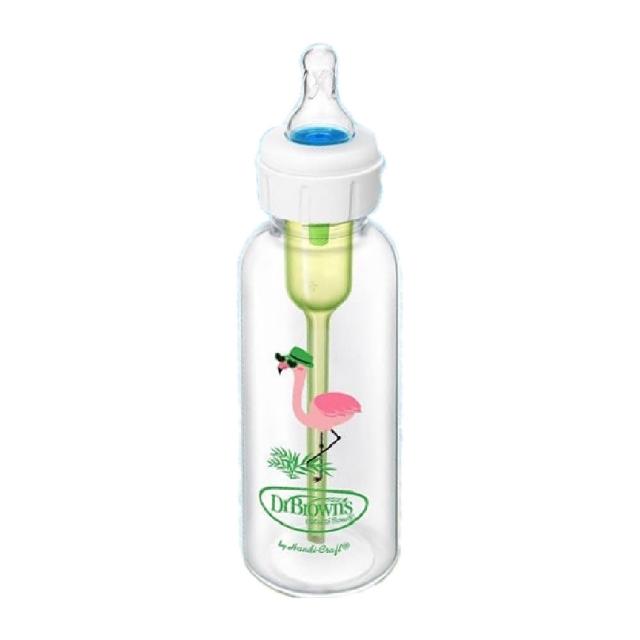【Dr.Brown’s 布朗博士】零負壓導流特殊流量玻璃奶瓶250ml(唇顎裂專用)