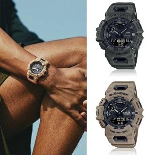 【CASIO 卡西歐】G-SHOCK 藍牙連線計步運動錶-2色可選 禮物 開學(GBA-900UU-3A/GBA-900UU-5A/速)