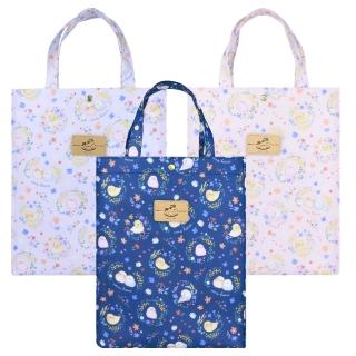 【uma hana】小鸚的祝福上班上課多用途防水包 A4手提袋(公事袋/文件袋/補習袋/萬用袋)