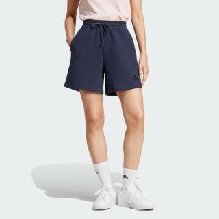 【adidas 愛迪達】短褲 女款 運動褲 W ALL SZN L SHO 藍 IW1029