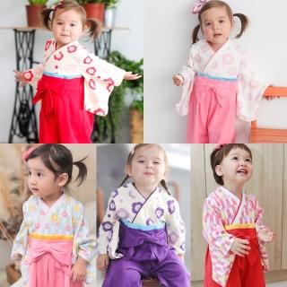 【BABY童衣】和服 日式經典女寶寶連身衣 童裝 造型服 37301(童裝)