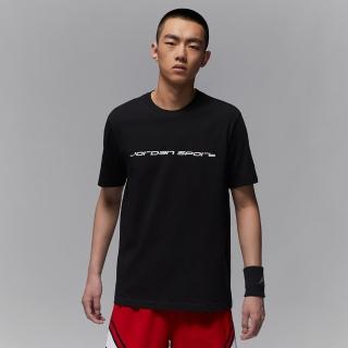 【NIKE 耐吉】短袖上衣 男款 運動 AJ 喬丹 AS M J JD SPRT BRND DF SS CREW 黑 FZ1932-010