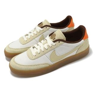 【NIKE 耐吉】休閒鞋 Killshot 2 Leather 男鞋 女鞋 米白 橘 膠底(HM3730-179)