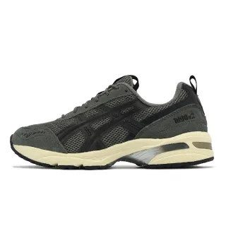 【asics 亞瑟士】休閒鞋 GEL-1090 V2 男鞋 女鞋 軍綠 黑 緩衝 復古 千禧跑鞋 情侶鞋 亞瑟士(1203A382022)