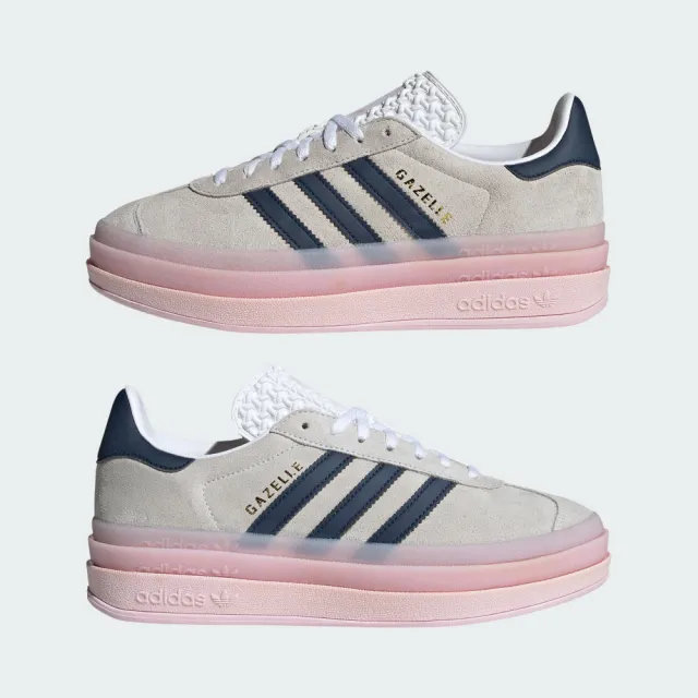 【adidas 愛迪達】GAZELLE BOLD 運動休閒鞋 德訓鞋 滑板 復古 女鞋 - Originals IE6508