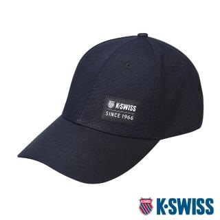 【K-SWISS】運動棒球帽 Cotton Cap-黑(C3305-008)