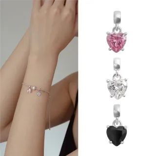 【Daniel Wellington】DW Charms Heart 心型水晶系列 S925純銀 墜飾(多款選擇)
