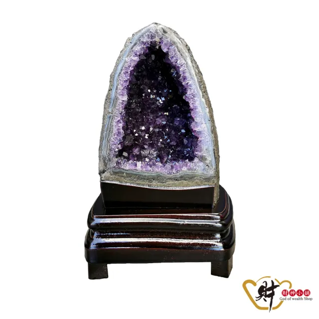 財神小舖】5A頂級天然烏拉圭紫晶洞水晶洞紫水晶消磁鎮宅招財(2.84KG一