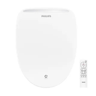 【Philips 飛利浦】無線遙控 暖風烘乾 奈米抑菌瞬熱式智能免治馬桶座(含基本安裝AIB2211)