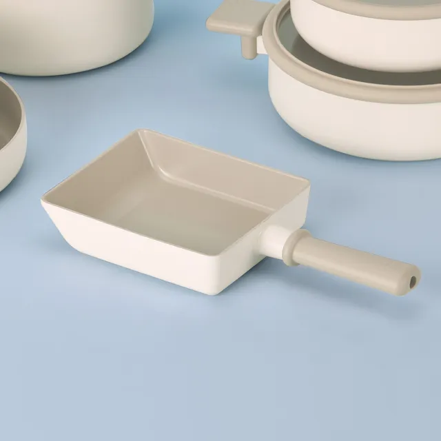【NEOFLAM】韓國製Chouchou咻咻系列煎蛋鍋15CM(IH爐可用鍋/非鐵氟龍不沾塗層)