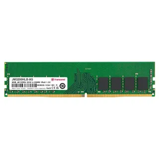 【Transcend 創見】JetRam DDR4 3200  8GB 桌上型記憶體(JM3200HLB-8G 新舊包裝隨機出貨)