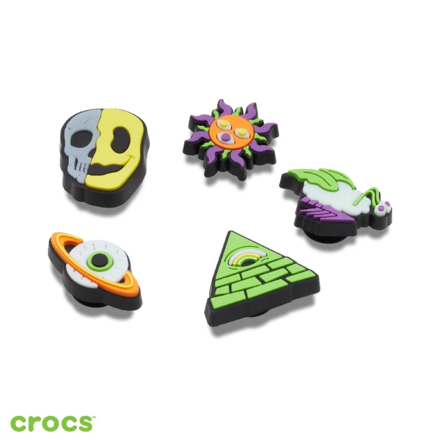 Crocs 鞋扣 All Things Slime 5件組(