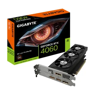 【GIGABYTE 技嘉】GeForce RTX 4060 OC Low Profile 8G顯示卡