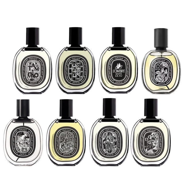 Diptyque 淡香精 75ml(花都之水/爵夢/影中之水/青蕨/杜桑 多款任選/國際航空版)