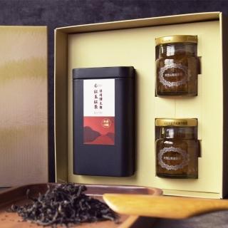 【臺灣精華】紅玉銀耳禮盒(紅玉紅茶-日月潭之舞*1盒 / 阿里山楓醣銀耳*2罐)