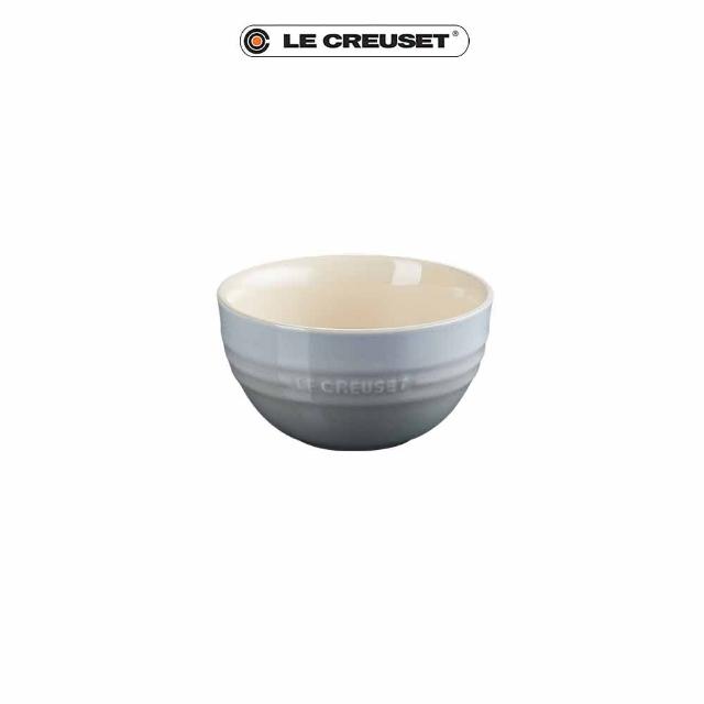 【Le Creuset】瓷器韓式飯碗(迷霧灰)