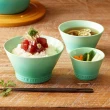 【Le Creuset】瓷器新采和風系列麵碗19cm(薄荷綠)