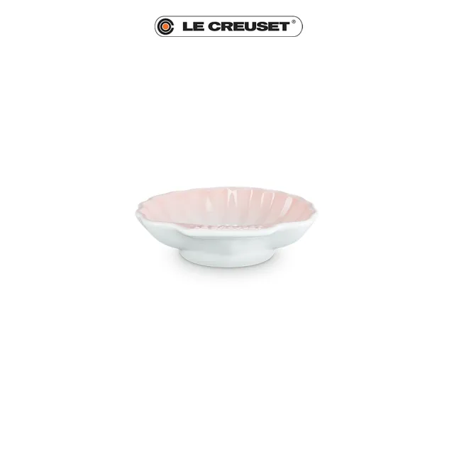 【Le Creuset】瓷器貝殼盤-小(淡粉紅)