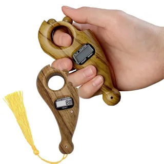 轉珠佛珠計數器(佛珠 念佛計數器 手指計數器 電子計數器 解壓 冥想打坐 坐禪 長輩送禮)