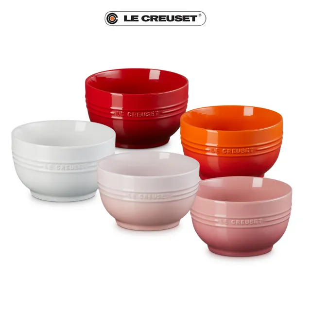 【Le Creuset】瓷器輕虹霓彩系列麵碗1.1L(5色可選)