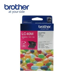 【brother】官方直營 LC40M 原廠紅色墨水匣(適用機種: MFC-J430W/MFC-J625DW/MFC-825DW)