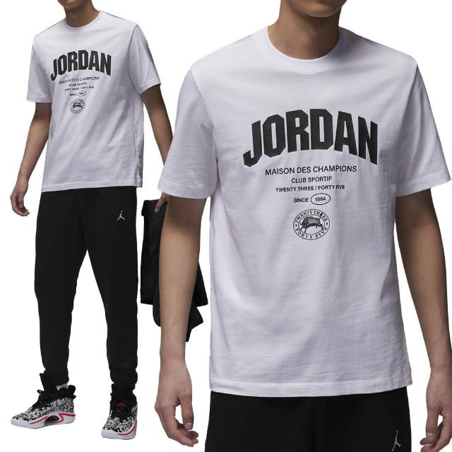 【NIKE 耐吉】Nike AS M J SPRT WM DF SS Tee 男款 白色 運動 AJ 喬丹 短袖 FZ1926-100