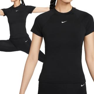【NIKE 耐吉】Nike AS Pro DF SS Baselayer 女款 黑色 輕盈 彈性 速乾 網眼 短袖 FV7843-010