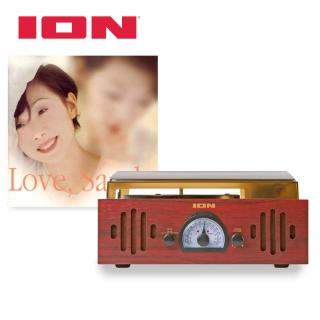 【ion audio】Trio LP neo 3合1復古箱式黑膠唱機/ AM/FM收音機(林憶蓮 Love Sandy 白色彩膠)