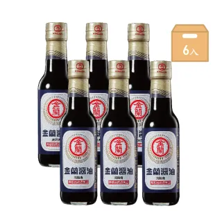 【金蘭食品】金蘭醬油295ml x6入/箱