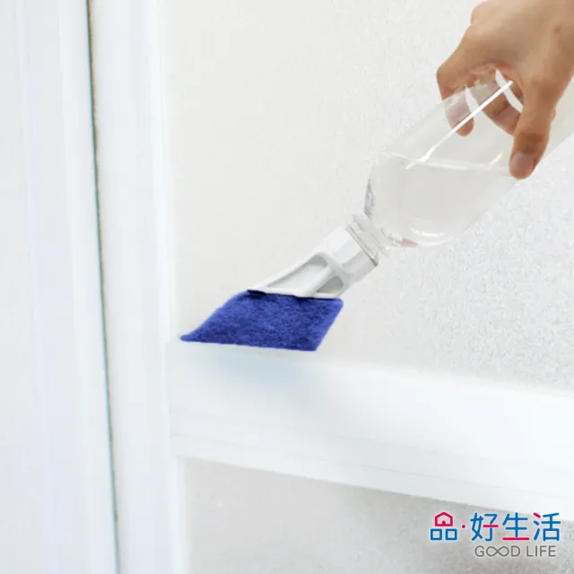 【GOOD LIFE 品好生活】窗戶專用寶特瓶替換縫隙海綿清潔刷(日本直送 均一價)