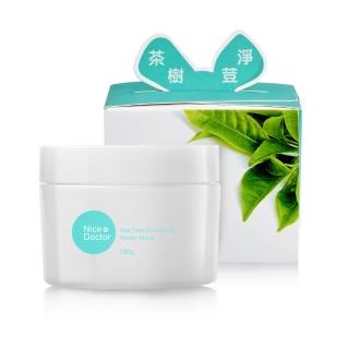【NiceDoctor】茶樹淨荳控油調理凍膜-180g-2入組(平衡油脂 舒緩肌膚)