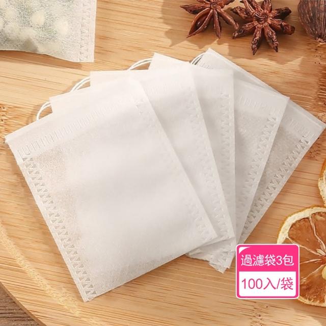 茉家 茶葉沖泡式不掉渣茶包袋-3袋 100入 袋