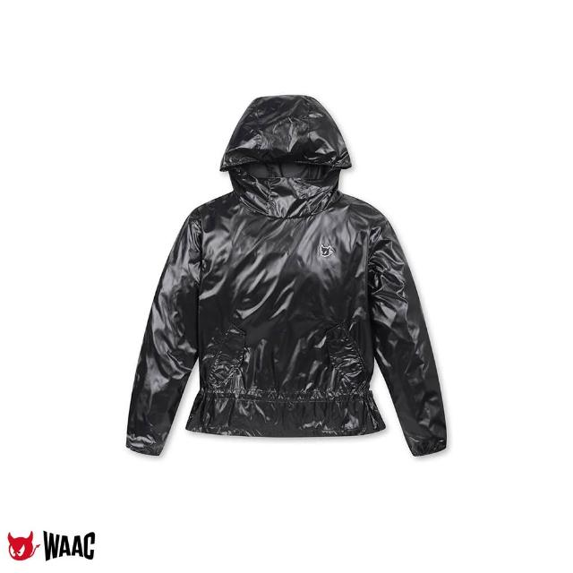 【WAAC】LINING HOODIE WITH STRING 女士 連帽上衣(WWUAA23601-BKX)