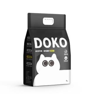 【Doko】韓國專利除臭藍珠礦砂-B4C1版4KG(新增木薯砂/強效除臭/無香礦砂)