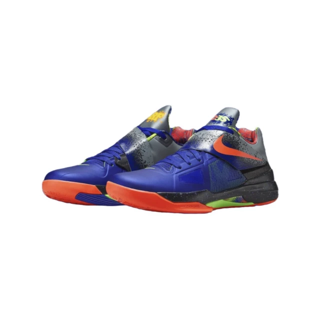 NIKE 耐吉 Nike KD 4 Nerf 螢光紫藍 FQ8180-400(休閒鞋 男鞋)