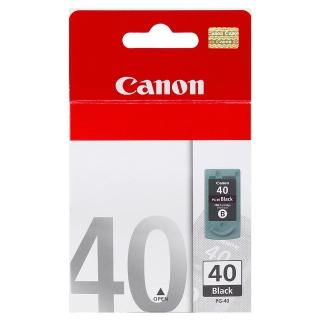 【Canon】官方直營 PG-40 原廠黑色墨水匣(iP1980/iP1200/iP1300/iP1700/MP450/MP145/MP198/MX308/MX318)