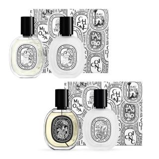【Diptyque】玫瑰之水/杜桑香氛禮盒 淡香精/淡香水30ml+髮香噴霧30ml(國際航空版)