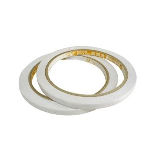 【DEER BRAND 鹿頭牌】6mmx15y 雙面膠帶 DSSLM(辦公 學生)