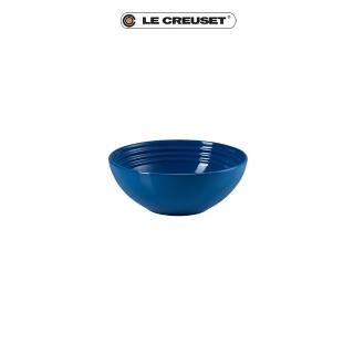 【Le Creuset】瓷器早餐穀片碗16cm(馬賽藍-無盒)