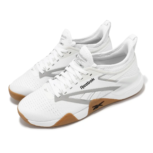 REEBOK 訓練鞋 Nano Court 女鞋 白 棕 膠底 回彈 多功能 運動鞋(100201564)